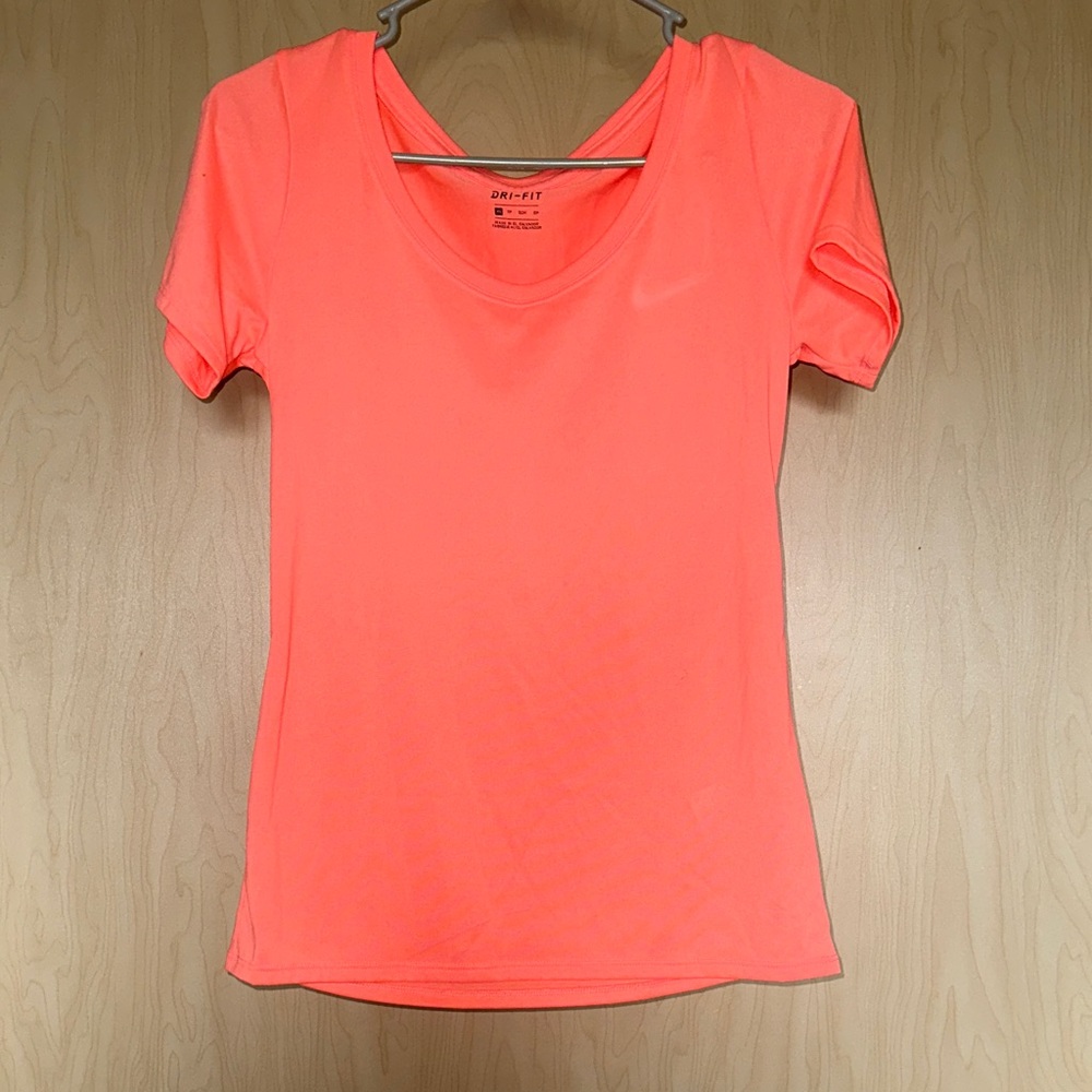 Nike Women's Bright Coral Short Sleeve Tee
